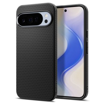 Чехол Spigen Liquid Air для Google Pixel 10 Pro XL — Матовый чёрный