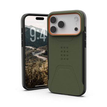 Чехол UAG Civilian MagSafe для iPhone 17 Pro Max – Olive Orange