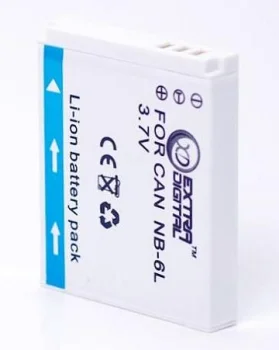 Extra Digital akumulators Canon NB-6L / NB-6LH, 1060mAh