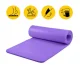 Коврик для фитнеса и йоги 4Fizjo NBR 180x60x1 см, фиолетовый