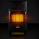 Saliekams gāzes sildītājs Humberg HM-900, 4.2 kW, melns