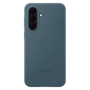 Силиконовый чехол Samsung для Samsung Galaxy A37 5G, темно-зеленый