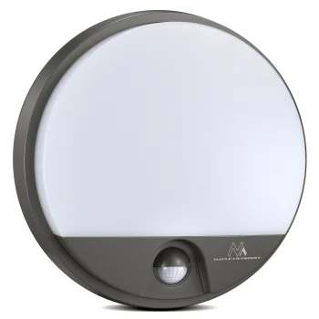 Maclean MCE291 GR LED āra lampa ar kustību sensoru, 15W, 1100lm, Pelēka