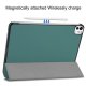 Apple iPad Pro 11\'\' (2024) (A2837 A2925) PU Leather Protective Tri-fold Book Case Cover, Green | Чехол...
