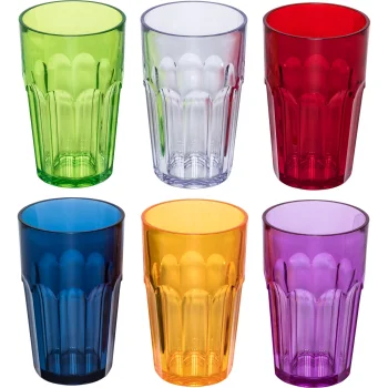 Guzzini HAPPY HOUR glāžu komplekts, 6 gab., 0.42 l, daudzkrāsains