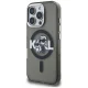 Karl Lagerfeld vāciņš iPhone 16 Pro IML Glitter MagSafe, melns