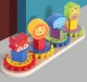 Деревянный сортер Bakalu Zoo с шестеренками и фигурками