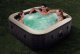 Intex 28450NP PureSpa piepūšamais džakuzi 4 personām, 175x71 cm, pelēks