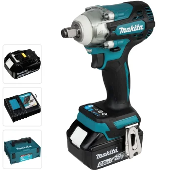 Аккумуляторный ударный гайковерт Makita DTW300TJX7 18V LXT 1/2" (2x 5,0 А·ч)