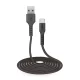 Кабель Sbs USB-A - USB-C 3м, черный