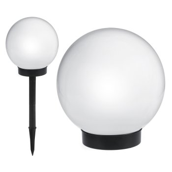 GreenBlue GB121 Solārā dārza lampa, 15x15x48 cm, balta LED