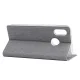 Huawei P Smart Z / Y9 Prime 2019 VILI DMX Cross Texture Leather Wallet Cover Case, Grey | Чехол Кошелёк...