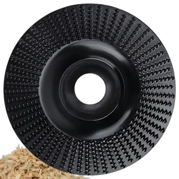 Koka slīpēšanas disks leņķa slīpmašīnai, plakans, 125 x 25 mm, melns