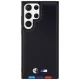 Чехол BMW Leather Stamp Tricolor для Samsung Galaxy S23 Ultra S918, черный
