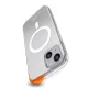 SBS iPhone 15 Case D3O MagSafe, Clear
