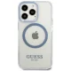 Apple iPhone 13 Pro 6.1\'\' Guess Metal Outline Magsafe Case Cover, Blue | Telefona Maciņš Vāks Apvalks Bampers