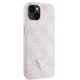 Guess iPhone 14 Pro Max vāciņš Crossbody 4G Metal Logo, rozā