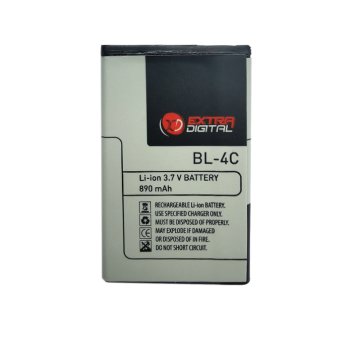 Extra Digital Battery for Nokia BL-4C (6100, 5100, 2650), 890 mAh
