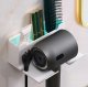 Wall Mounted Hair Dryer Holder with Shelf DA202A, White