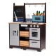 Большая деревянная детская кухня Ecotoys TL40030 с овощами и...