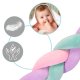 Бортик в кроватку Ricokids 3м, мятно-розово-фиолетовый