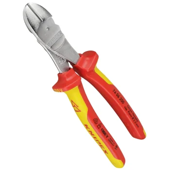 Sānu griezējstangas KNIPEX 74 06 200, izolētas, 200 mm