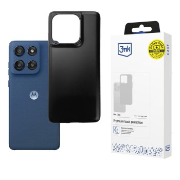 Чехол 3mk Matt Case для Motorola Moto Edge 60 / 60 Fusion, Матовый черный