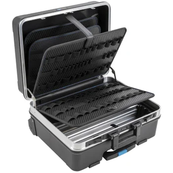 B&W Tool Case go 120.04/L on Wheels, 36 L, Black