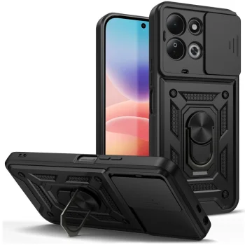 Tech-Protect CamShield Pro aizsargvāciņš Xiaomi Redmi 17 4G / 5G, melns