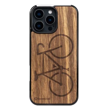 Koka korpuss iPhone 16 Pro Max ROWER LIMBA no masīvkoka | Bewood Wooden Case for
