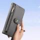 Dux Ducis Lawa Case with Magnetic Wallet for Samsung Galaxy S25+, Gray