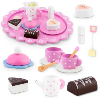 Деревянный чайный сервиз для детей Ricokids RK-869