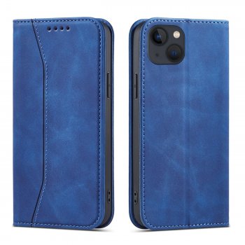 Apple iPhone 13 mini 5.4'' Magnet Fancy Case Pouch Wallet Book Cover, Blue | Telefona Vāciņš Maciņš Apvalks...