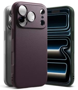 Ringke Onyx ümbris iPhone 18 Pro Max / 17 Pro Max, bordoopunane