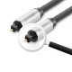 Оптический аудиокабель Ugreen AV108 10540 Toslink SPDIF, 2 м, серый