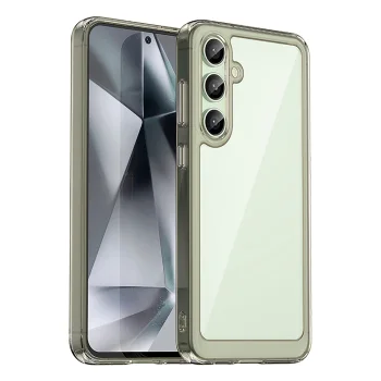 Чехол Outer Space Case для Samsung Galaxy S24 FE, прозрачный черный