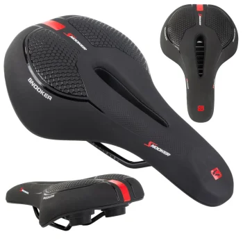 Sporta velosipēda sēdeklis ar putu pildījumu un ventilāciju