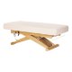 Electric SPA Beauty Bed Sillon Siesta, cream with light brown base