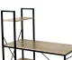Письменный стол Modern Loft с 3 полками Двусторонний Modern Oak