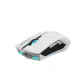 Беспроводная игровая мышь Machenike M721 10000 DPI с RGB подсветкой, белая