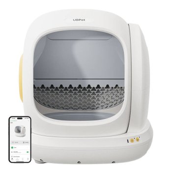 Viedā pašattīrošā kaķu tualete UBPet C20 75L ar lietotni