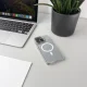Чехол Glitter Case MagSafe для Samsung Galaxy A16 5G, белый