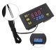 Digital Temperature Controller 12V, Thermostat -55 to 120°C with Waterproof Probe