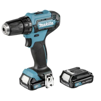 Аккумуляторная дрель-шуруповерт Makita DF333DSAE 12V, 2x 2.0Ah