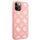Guess iPhone 12 Pro Max vāciņš Peony Collection rozā
