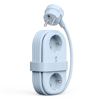 Сетевой фильтр Orico AP3 65W GaN 6in1 2x AC + 2x USB-A + 2x USB-C, синий