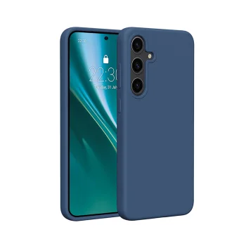 Etteri Silicone vāciņš Samsung Galaxy A17 5G / A18 5G, tumši zils