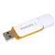 USB флеш-накопитель Philips Snow Edition 128 ГБ USB 2.0, белый и оранжевый