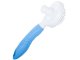 Self Cleaning Pet Comb Dog Cat Rabbit Puppy Massage Brush Tool, Blue/White
