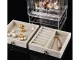 Juvelierizstrādājumu Organizators Lāde Bižutērijas Displejs Statīvs | Jewellery Organiser Casket Display